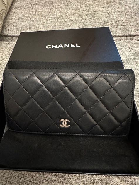 chanel yen wallet size|CHANEL Quilted Yen Wallet – Freya Co.